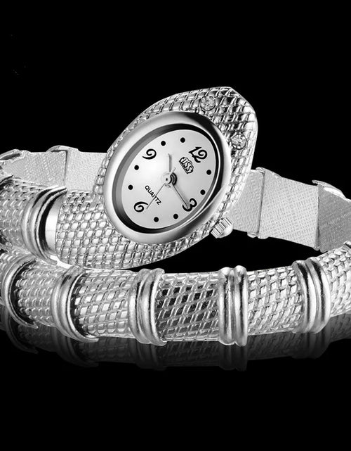 Load image into Gallery viewer, Women'S Snake Watch Women Watches Luxury Gold Women'S Watches Fashion Ladies Watch Clock Reloj Mujer Montre Femme
