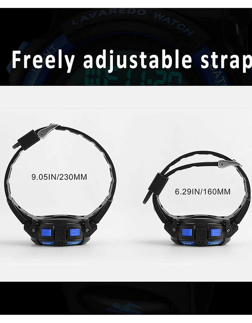 Load image into Gallery viewer, Digital Sports Watch for Age 4-15 Waterproof Watches with Alarm Stopwatch Wrist Watches for Age 4-15 Birthday Chriatmas Gift

