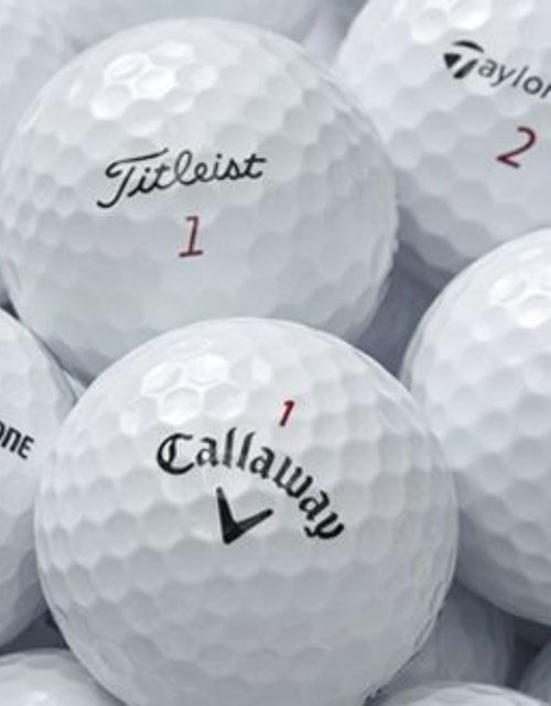 Load image into Gallery viewer, Callaway Mix Golf Balls, near Mint, 4A, AAAA Quality, 36 Pack, White
