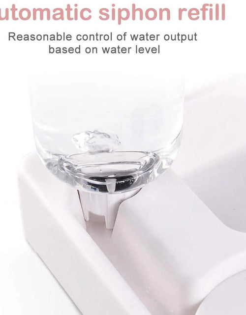 Load image into Gallery viewer, Pet Bowl Puppy Home Automatic Water Dispenser Cats Dogs Easy Clean PP Food Dish
