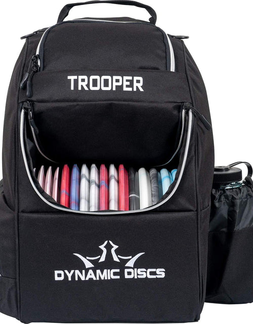 Load image into Gallery viewer, Dynamic Discs Trooper Disc Golf Bag | Large Frisbee Bags with 18+ Discs Capacity | Lightweight &amp; Durable Backpack | Great Gifts or Disc Golf Accessories for Men | Ideal for Beginners &amp; Pro Players

