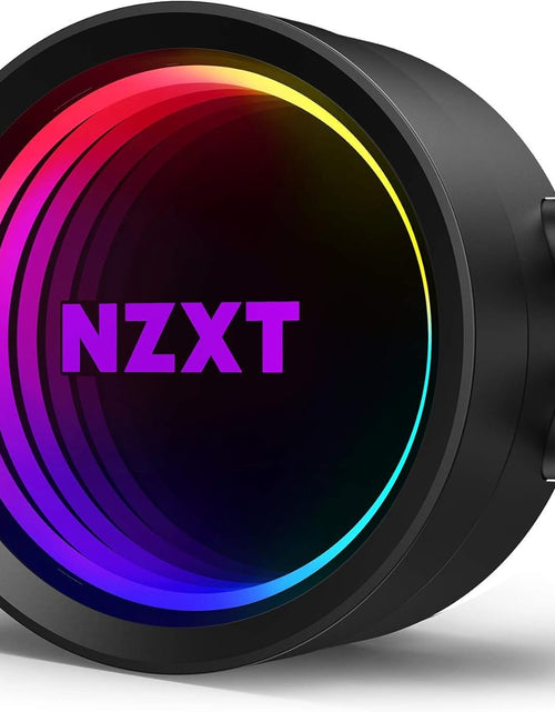 Load image into Gallery viewer, Kraken X53 240Mm - RL-KRX53-01 - AIO RGB CPU Liquid Cooler - Rotating Infinity Mirror Design - Improved Pump - Powered by CAM V4 - RGB Connector - Aer P 120Mm Radiator Fans (2 Included)
