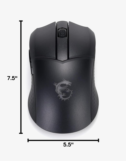 Load image into Gallery viewer, Clutch GM41 Lightweight Wireless Gaming Mouse &amp; Charging Dock, 20,000 DPI, 60M Omron Switches, Fast-Charging 80Hr Battery, RGB Mystic Light, 6 Programmable Buttons, Pc/Mac
