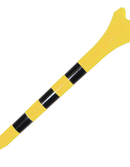 Load image into Gallery viewer, Pride Performance Plastic Golf Tees, Low-Resistance Head for Golf, Longer Drives, Durable &amp; Stable Design, 3-1/4", Striped Citrus Mix – 25 Count
