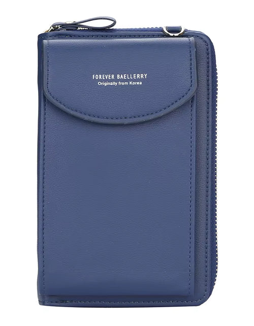 Load image into Gallery viewer, Elegance On-the-Go – Luxe PU Leather Crossbody Shoulder Bag with Phone &amp; Card Organizer
