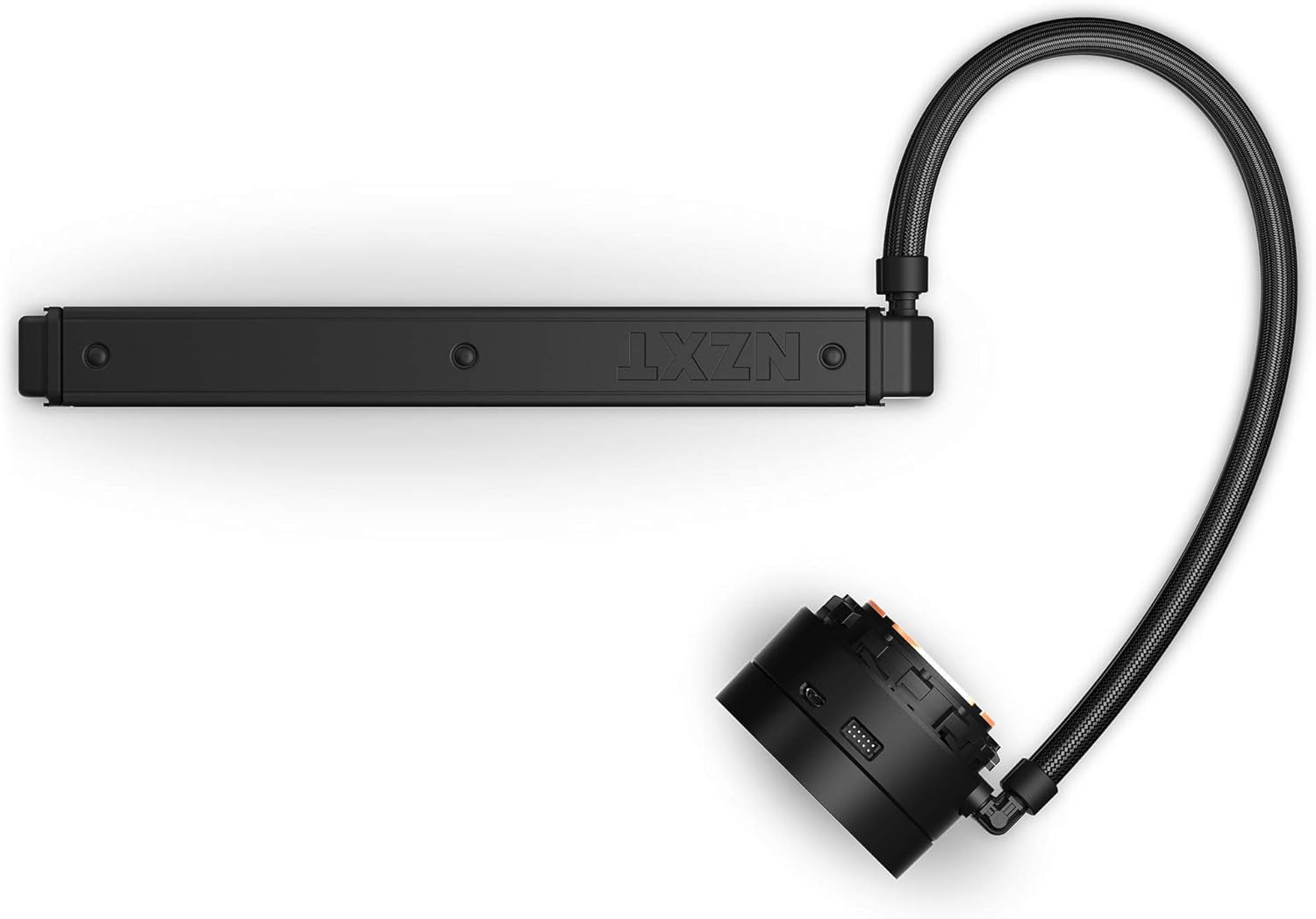Kraken X53 240Mm - RL-KRX53-01 - AIO RGB CPU Liquid Cooler - Rotating Infinity Mirror Design - Improved Pump - Powered by CAM V4 - RGB Connector - Aer P 120Mm Radiator Fans (2 Included)