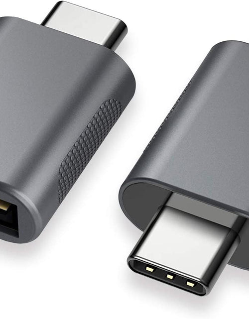 Load image into Gallery viewer, USB C to USB Adapter(2 Pack),Usb-C to USB 3.0 Adapter,Usb Type-C to Usb,Thunderbolt 3 to USB Female Adapter OTG for Macbook Pro2019,Macbook Air 2020,Ipad Pro 2020,More Type-C Devices(Space Gray)
