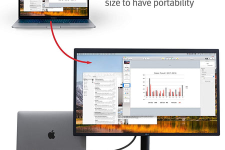 Bookarc for Macbook | Space-Saving Vertical Desktop Stand for Apple Notebooks (Space Grey)*Not Compatible with M1, See Insert Option to Update/Upgrade*